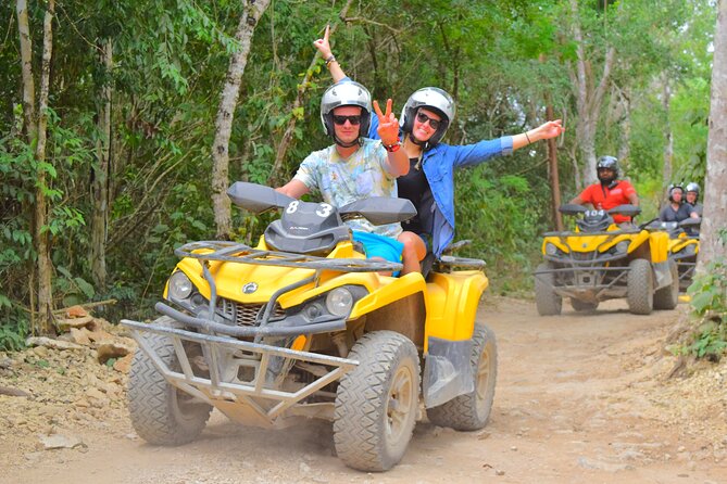 Riviera Maya: ATV Tour Cenote Swim With Lunch & Transport - Swim in a Natural Cenote