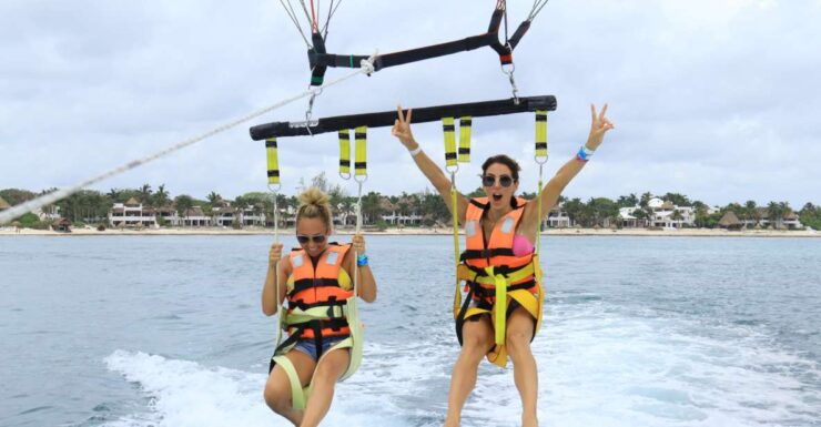 Riviera Maya: Parasailing Tour With Beach Club Access - Booking Information
