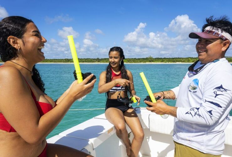 Riviera Maya: Private Boat Tour With Snorkeling - Booking Details