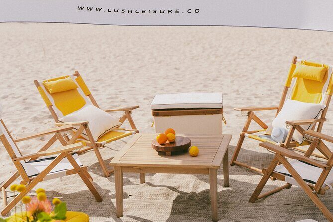 Riviera Suite Private Beach Lounge and Picnic Set Up - The Experience Breakdown