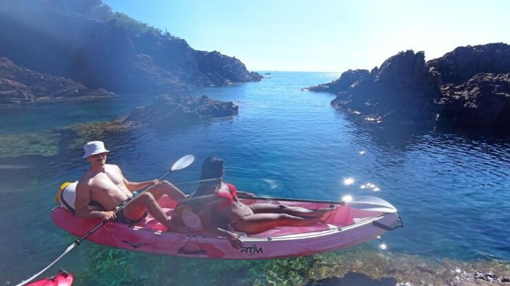 Roches Rouges D'agay, Estérel Kayak Guided Visit - Overview