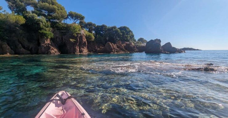 Roches Rouges D'agay, Estérel Kayak Guided Visit - Experience Details