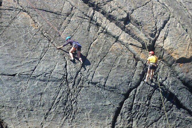 Rock Climbing & Abseiling in Snowdonia / on Anglesey - Ending Point
