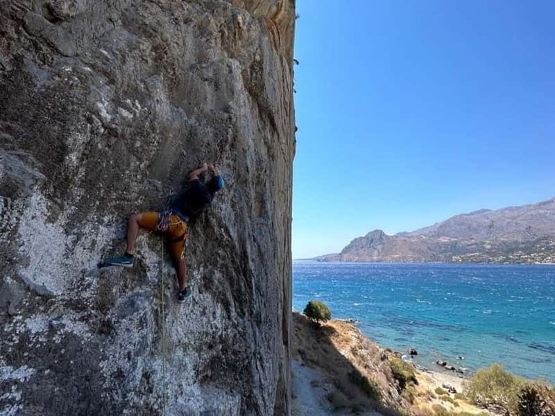 Rock Climbing in Crete with a Guide at Plakias Beach sectors - What’s Included and What to Bring