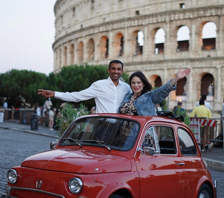 Roman Elegance: Private Fiat 500 Vintage Car Adventure - Experience Highlights