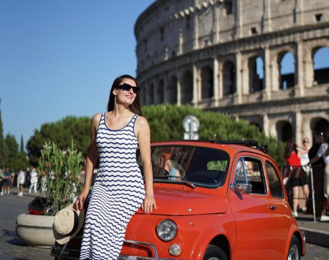 Roman Elegance: Private Fiat 500 Vintage Car Adventure - Meeting Point and Logistics