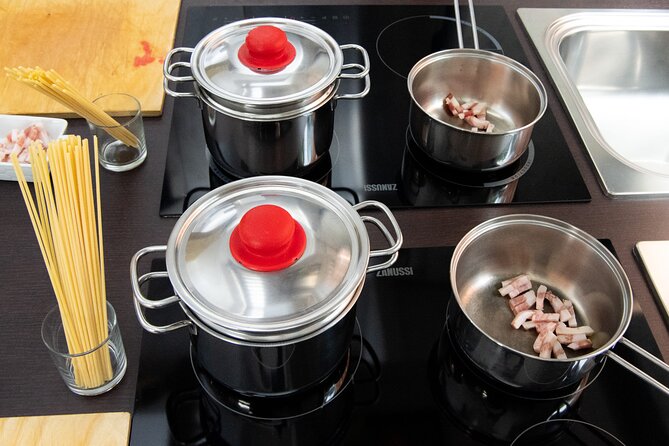 Roman Pasta Making Class Carbonara, Amatriciana, Cacio and Pepe - Take Home Your New Pasta Making Skills