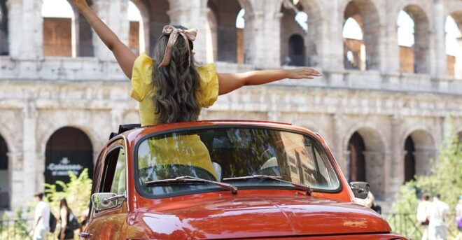 Roman Roads and Gelato: Fiat 500 Vintage Adventure - The Joy of Gelato