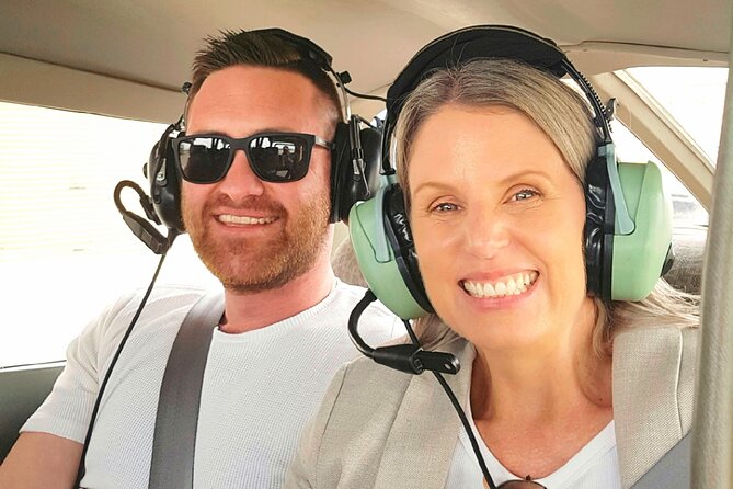 Romance Aircraft Flight Scenic Tour 3 Course Lunch Wine Tasting Hamper - Indulgent 3-Course Lunch