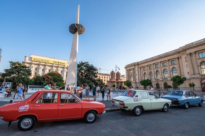 Romanian Vintage Car Driving Tour of Bucharest 90 Min - Tour Overview