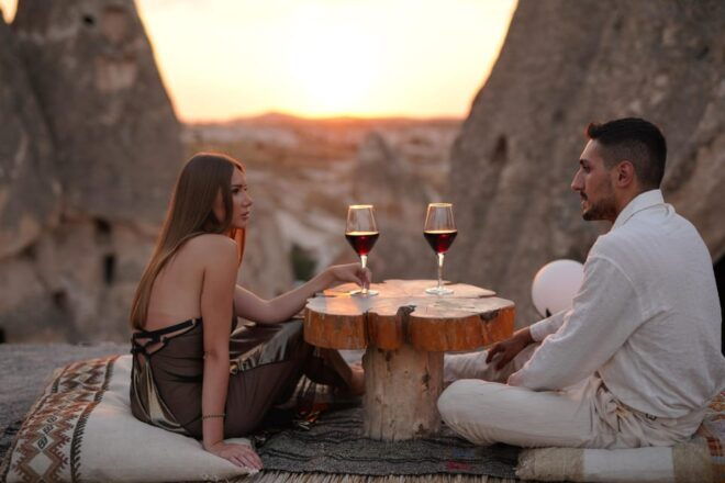 Romantic Cappadocia Sunset Dinner and Wine - Culinary Delights