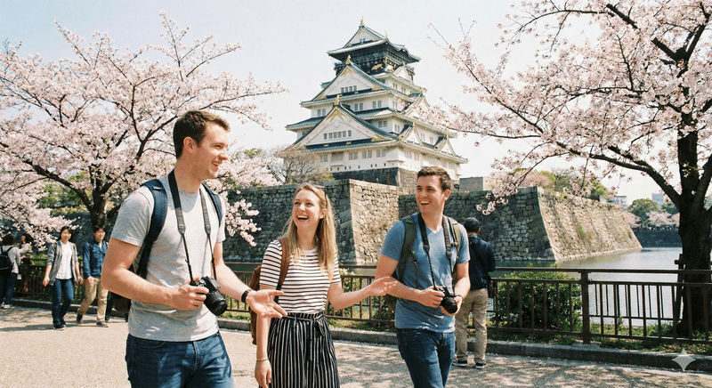 Romantic Osaka Photoshoot | Private Outdoor Photography Service for Couples & Families - A photo session built around your Osaka trip