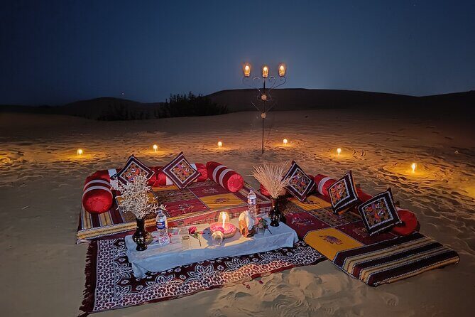 Romantic Private Candle Light Dinner At Thar Desert Jaisalmer - Good To Know