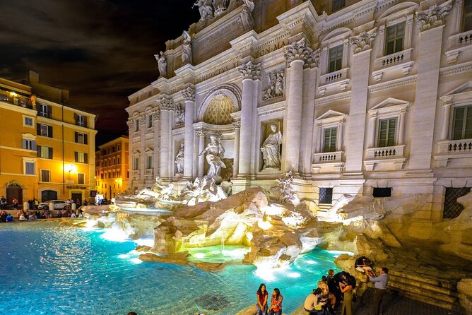 Romantic Rendezvous: Private Night Tour of Rome With Chauffeur - Important Details