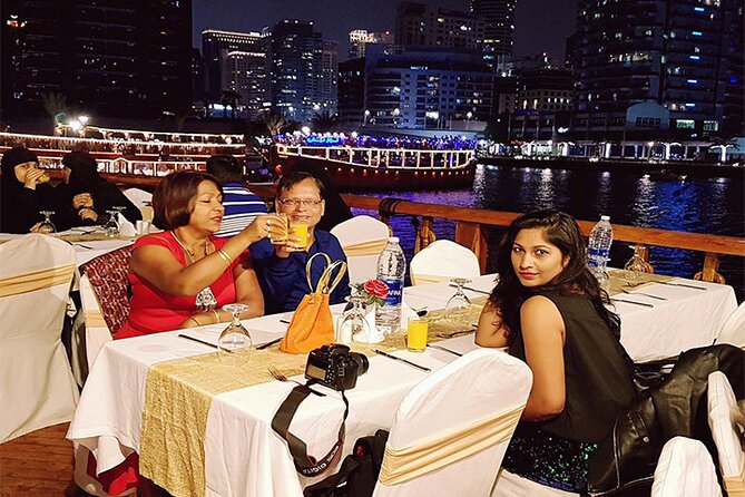 Romantic Sightseeing Dhow Cruise Dinner on Dubai Water Canal - Overview