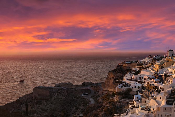 Romantic Sunset Cruise With King Thiras In Caldera - Buffet Dinner During Sunset