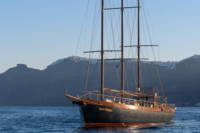 Romantic Sunset Cruise With King Thiras In Caldera - The Sum Up