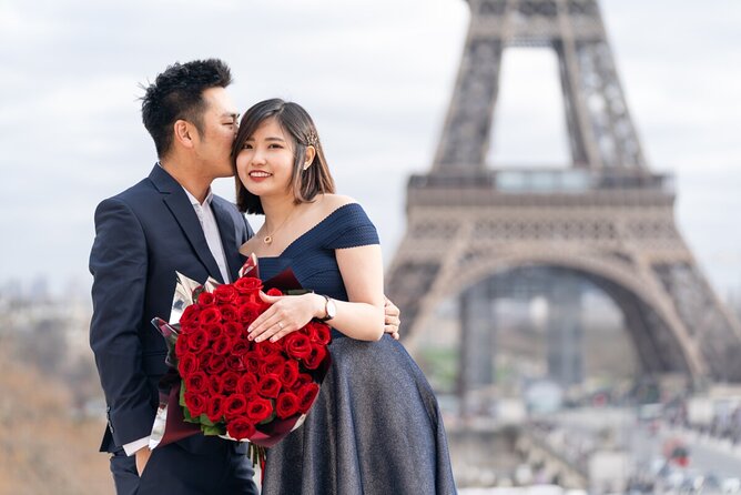 Romantic VIP Photoshoot in Paris With Champagne & Private Transfers - Pricing and Availability