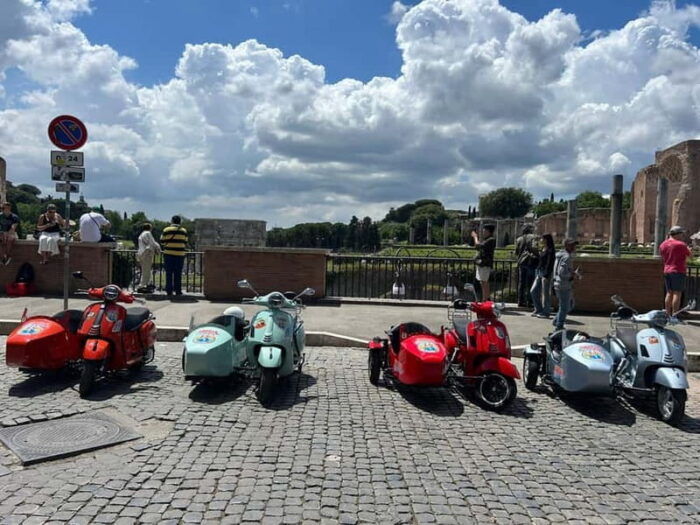 Rome 1.5 hours Private tour in Vespa Sidecar vintage style - FAQ