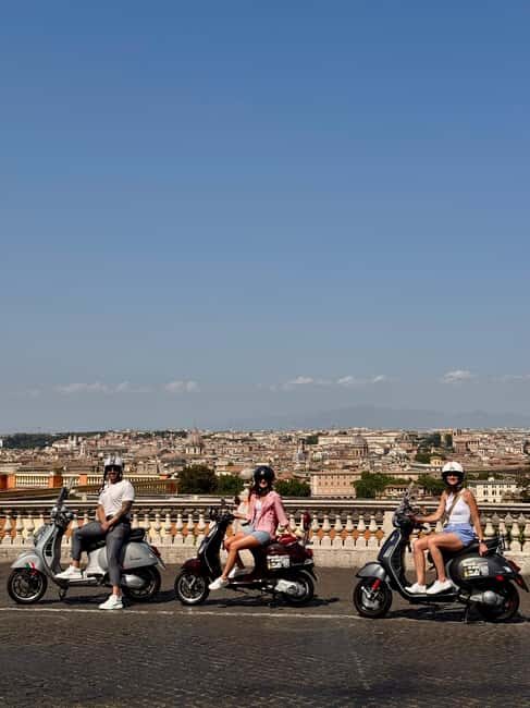 Rome: 1-Hour Vespa Tour as Passenger with Local Driver - Good To Know