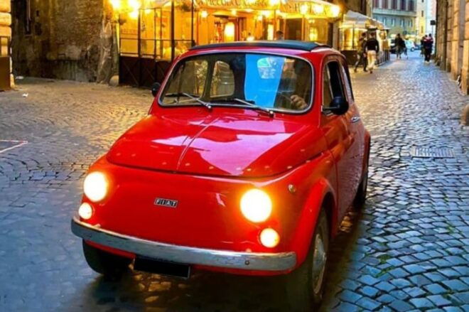 Rome: 2 Hour Evening Tour of Rome Aboard a Vintage Fiat 500 - Detailed Itinerary