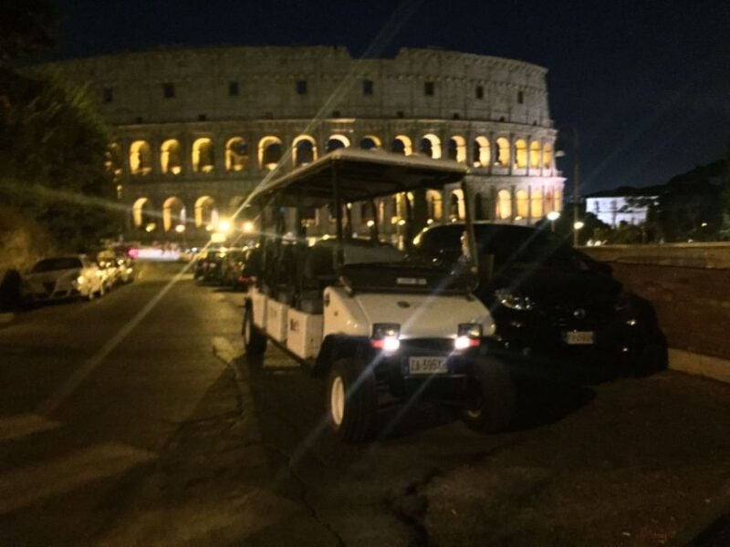 Rome: 2-Hour Golf Cart Sightseeing Tour at Night - Good To Know