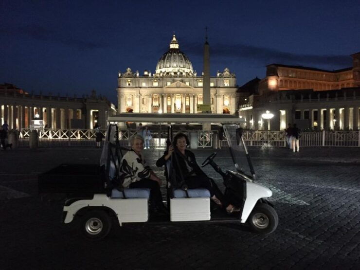 Rome: 2-Hour Golf Cart Sightseeing Tour at Night - Activity Details
