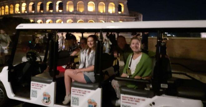 Rome: 2-Hour Sightseeing Night Tour by Golf Cart - Important Information