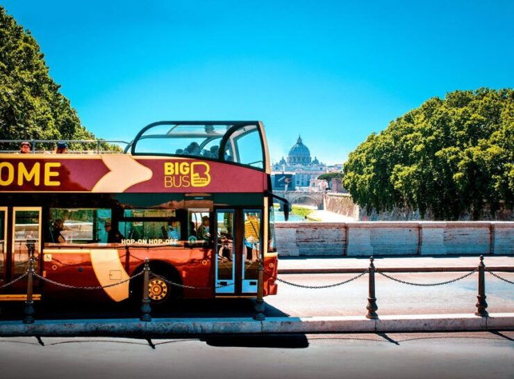 Rome: 24h Hop-On/Off Bus Tour & Pantheon Audioguided Visit - Tour Highlights