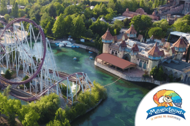 Rome: 2in1 Train+Bus Ticket To/From Magicland & Magicsplash - Overview of MagicLand Attractions