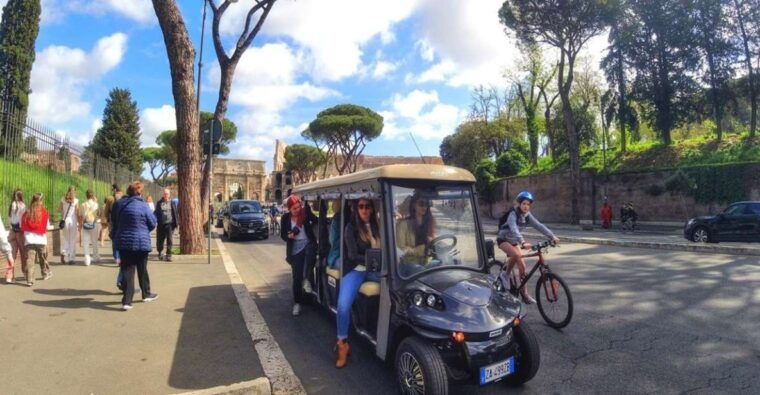 Rome: 3-Hour Panoramic Luxury Golf Cart Tour - Iconic Landmarks You Will Visit