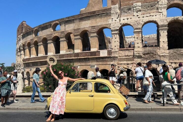 Rome: 3 Hour Panoramic Tour of Rome With a Vintage Fiat 500 - Booking and Payment Information