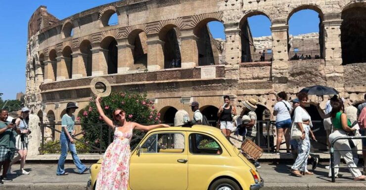 Rome: 3 Hour Panoramic Tour of Rome With a Vintage Fiat 500 - Duration and Itinerary Details