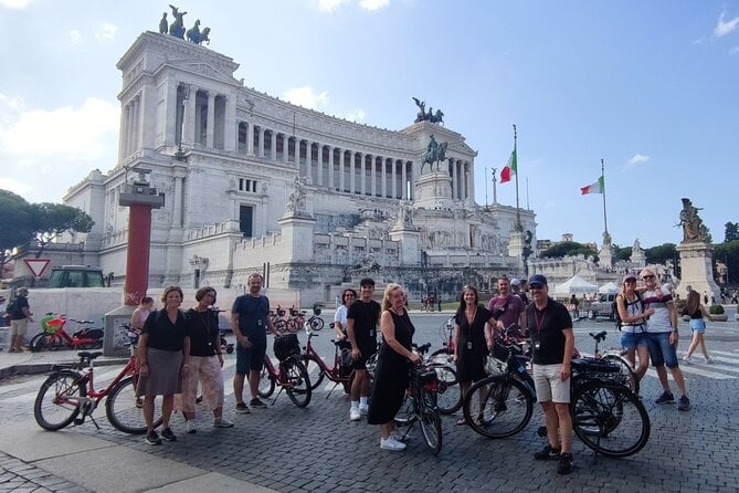 Rome 3-Hour Sightseeing Bike Tour - Tour Inclusions