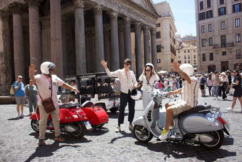 Rome: 3 hours Vespa Sidecar Sightseeing Tour with Gelato - Introduction