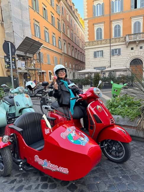 Rome: 3 hours Vespa Sidecar Sightseeing Tour with Gelato - The Value of This Tour