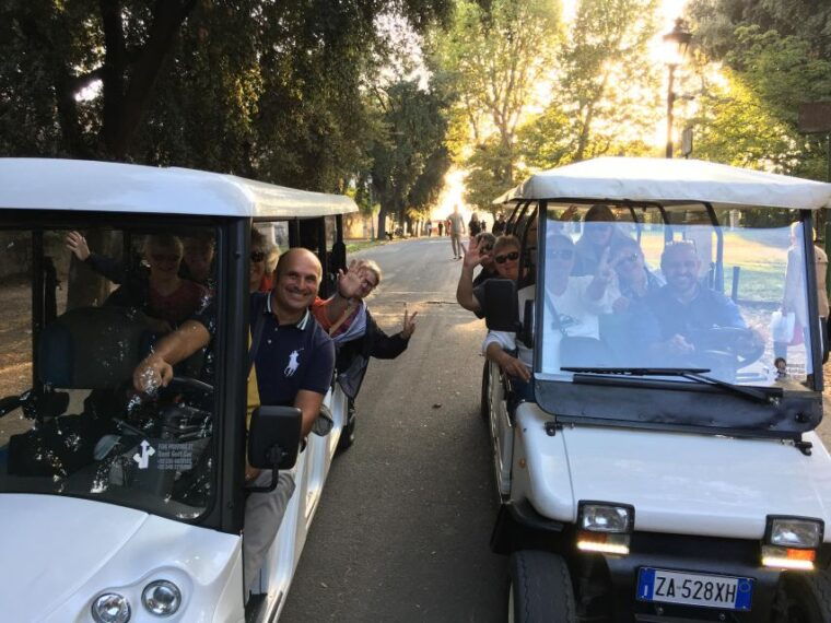 Rome 4 Hours Golf Cart Personalised Tour With Private Pickup - Accessibility Features
