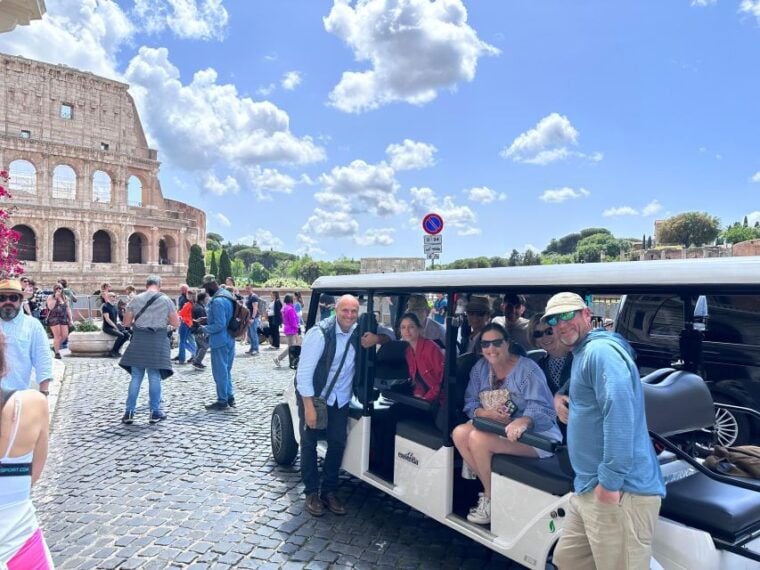 Rome 6 hours Private Golf Cart Tour with Hotel pickup - Authenticity and Insider Knowledge