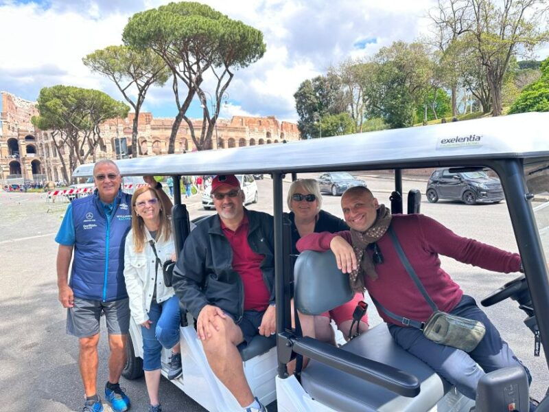 Rome: 7 Hour Full City Tour in Golf Cart with Catacombs - Good To Know