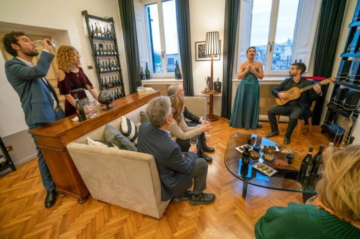 Rome: a Unique Experience: Wine Tasting and Opera Concert - Event Details