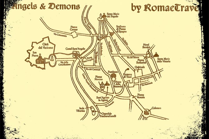 Rome: Angels and Demons Tour Half-Day Semi-Private - Tour Overview