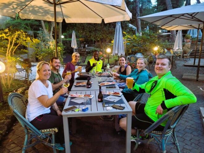 Rome: Appian Way & Catacomb Sunset E-Bike Tour With Aperitif - Experience Description