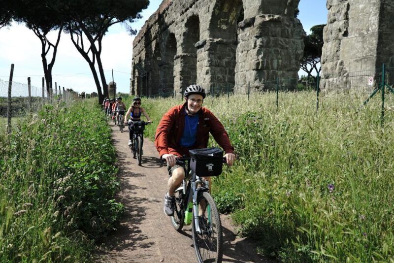 Rome: Appian Way, Catacombs & Roman Aqueducts Top EBike Tour - Itinerary Highlights