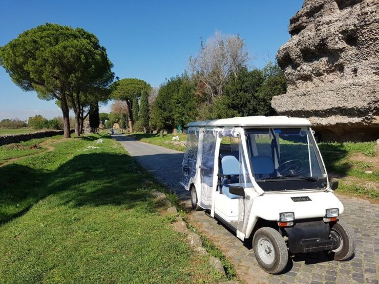 Rome: Appian Way Golf Cart Charter With Driver - Good To Know