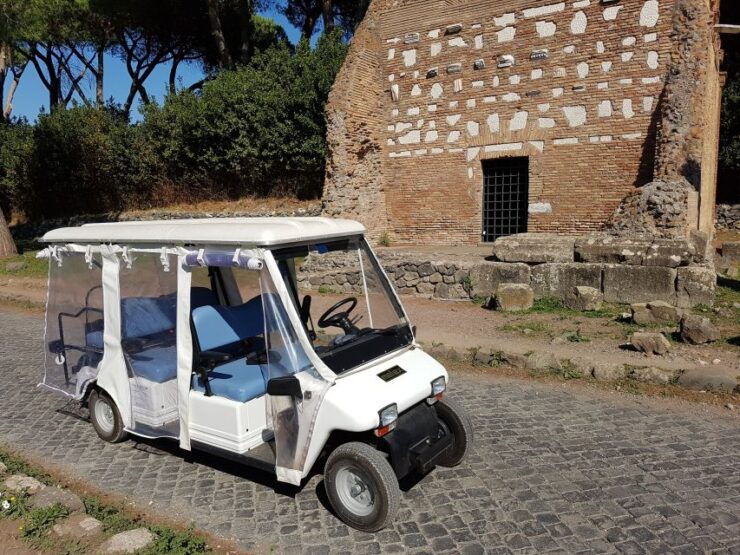 Rome: Appian Way Golf Cart Charter With Driver - Tour Highlights