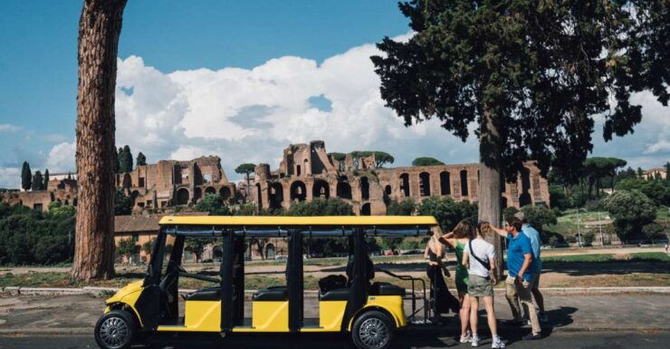 Rome: Appian Way Golf Cart Tour With Roman Catacombs Entry - Tour Overview