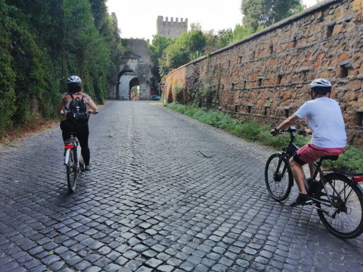 Rome: Appian Way Private E-Bike Tour With Roman Underground - Good To Know
