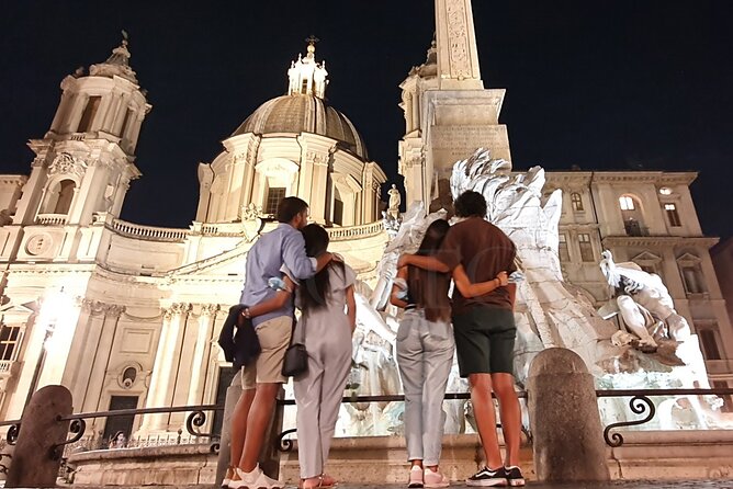 Rome at Night Walking Tour of Pantheon Trevi Spanish Steps Navona & More - Departure Point and Route
