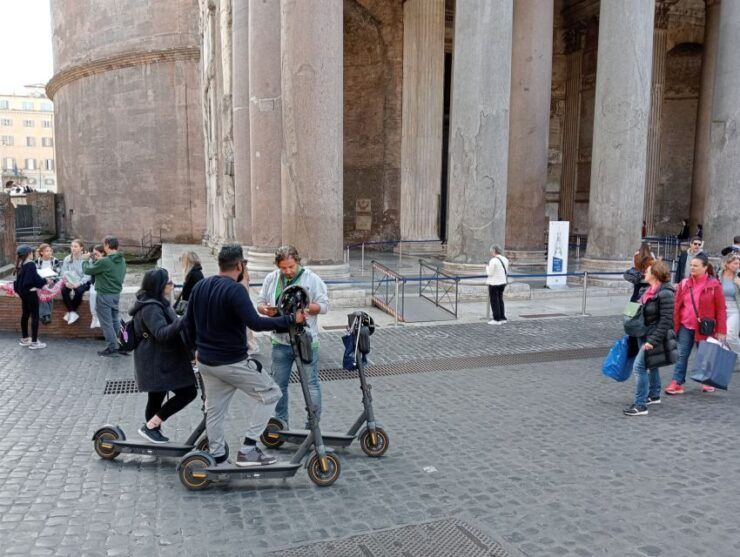 Rome: Baroque Private Historical Guided E-Scooter Tour - Tour Details