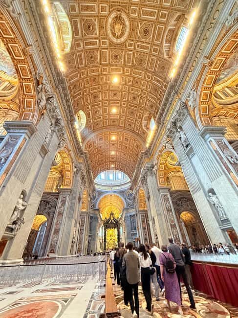 Rome: Basilica Tour with Dome View & Underground Access - Good To Know